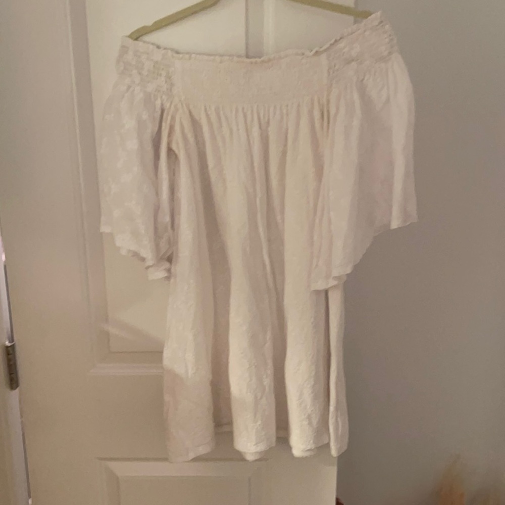 Show Me Your MuMu off the shoulder sundress